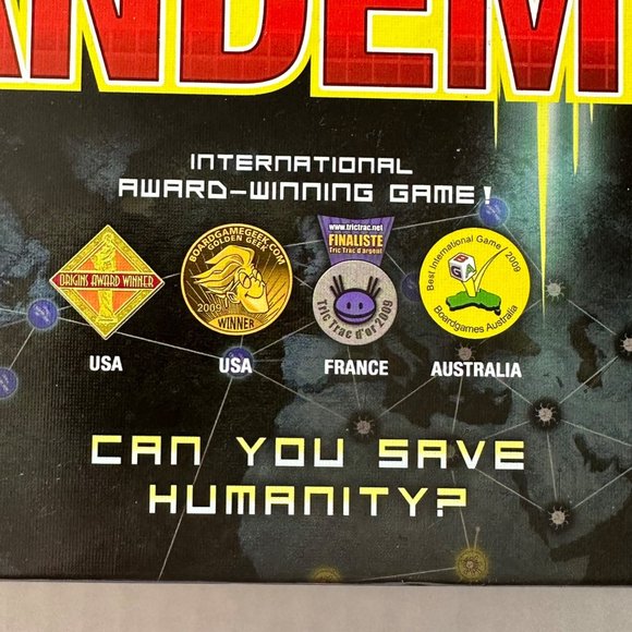 2012 New Pandemic board Game ages 8+ 2-4 player sealed cards - Picture 8 of 11